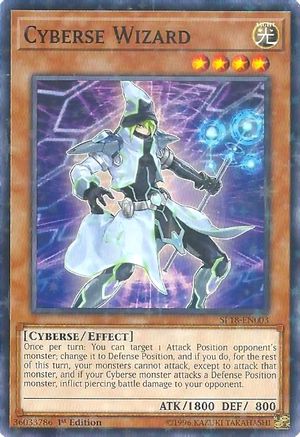 Cyberse Wizard [SP18-EN003] Starfoil Rare - Trinity Hobby