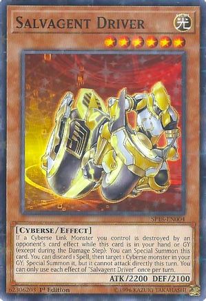 Salvagent Driver [SP18-EN004] Starfoil Rare - Trinity Hobby