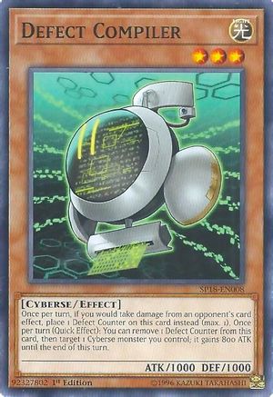 Defect Compiler [SP18-EN008] Starfoil Rare - Trinity Hobby