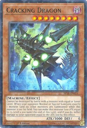 Cracking Dragon [SP18-EN014] Starfoil Rare - Trinity Hobby