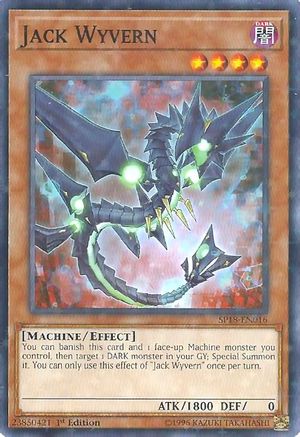 Jack Wyvern [SP18-EN016] Starfoil Rare - Trinity Hobby