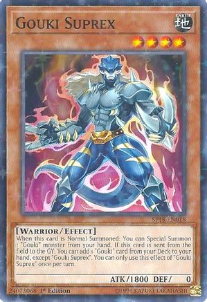 Gouki Suprex [SP18-EN018] Starfoil Rare - Trinity Hobby