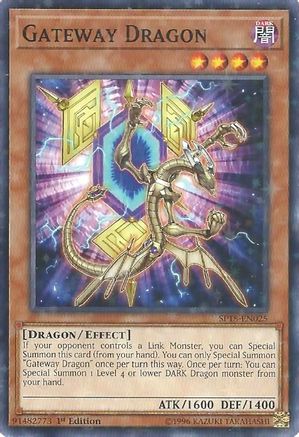 Gateway Dragon [SP18-EN025] Starfoil Rare - Trinity Hobby