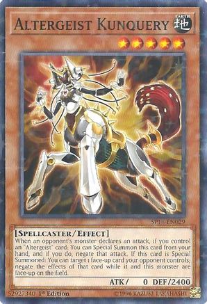 Altergeist Kunquery [SP18-EN029] Starfoil Rare - Trinity Hobby