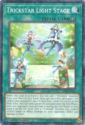 Trickstar Light Stage [SP18-EN040] Starfoil Rare - Trinity Hobby