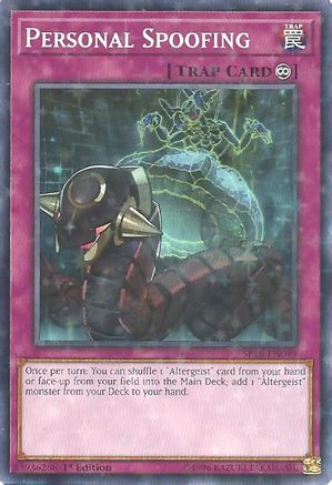 Personal Spoofing [SP18-EN049] Starfoil Rare - Trinity Hobby