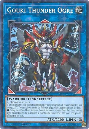 Gouki Thunder Ogre [SP18-EN035] Starfoil Rare - Trinity Hobby