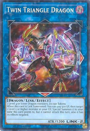 Twin Triangle Dragon [SP18-EN036] Starfoil Rare - Trinity Hobby