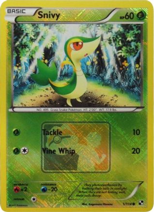 Snivy (1/114) (League Promo) [Black & White: Base Set] - Trinity Hobby