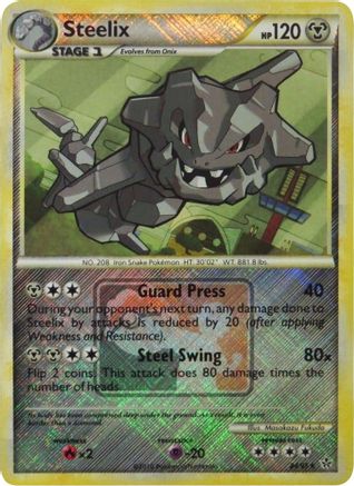 Steelix (24/95) (League Promo) [HeartGold & SoulSilver: Unleashed] - Trinity Hobby