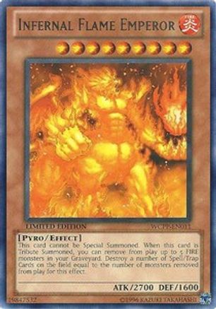 Infernal Flame Emperor [WCPP-EN011] Rare - Trinity Hobby