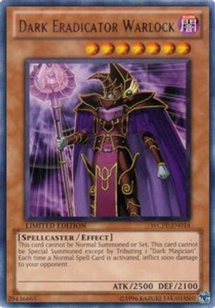 Dark Eradicator Warlock [WCPP-EN014] Rare - Trinity Hobby