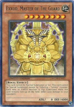 Exxod, Master of The Guard [WCPP-EN015] Rare - Trinity Hobby
