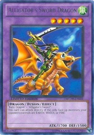 Alligator's Sword Dragon [WCPP-EN019] Rare - Trinity Hobby