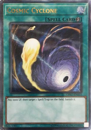 Cosmic Cyclone [OP07-EN003] Ultimate Rare - Trinity Hobby