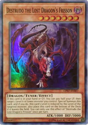 Destrudo the Lost Dragon's Frisson [OP07-EN007] Super Rare - Trinity Hobby