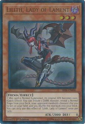 Lilith, Lady of Lament [SR06-EN000] Ultra Rare - Trinity Hobby