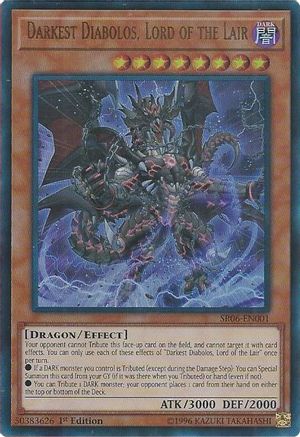 Darkest Diabolos, Lord of the Lair [SR06-EN001] Ultra Rare - Trinity Hobby