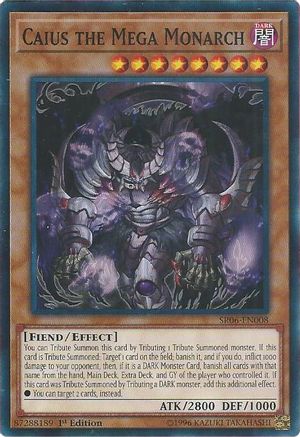 Caius the Mega Monarch [SR06-EN008] Common - Trinity Hobby