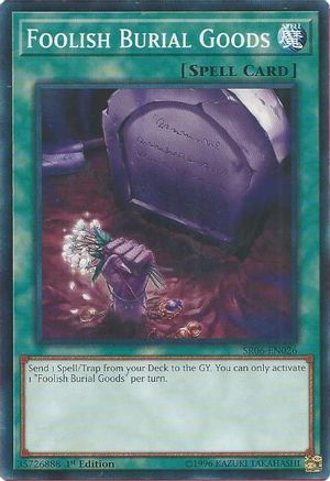 Foolish Burial Goods [SR06-EN026] Common - Trinity Hobby
