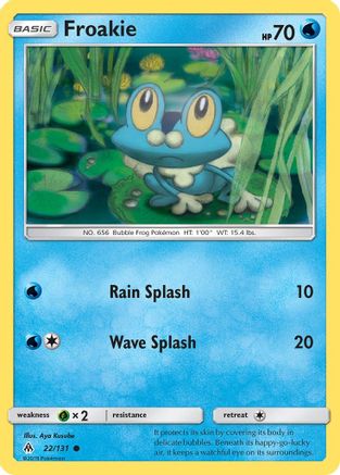 Froakie (22/131) [Sun & Moon: Forbidden Light] - Trinity Hobby