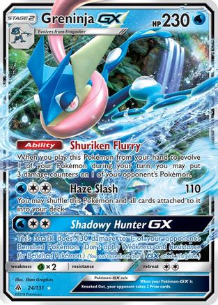 Greninja GX (24/131) [Sun & Moon: Forbidden Light] - Trinity Hobby