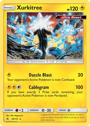 Xurkitree (39/131) [Sun & Moon: Forbidden Light] - Trinity Hobby