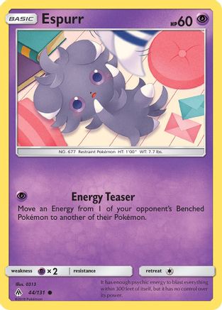 Espurr (44/131) [Sun & Moon: Forbidden Light] - Trinity Hobby