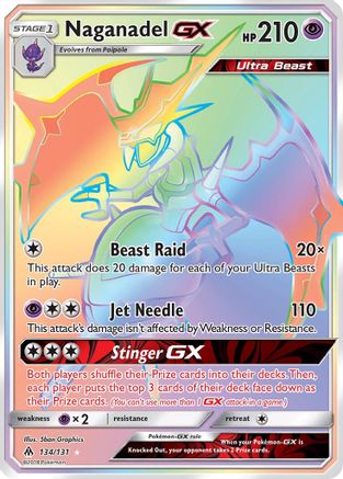 Naganadel GX (134/131) [Sun & Moon: Forbidden Light] - Trinity Hobby