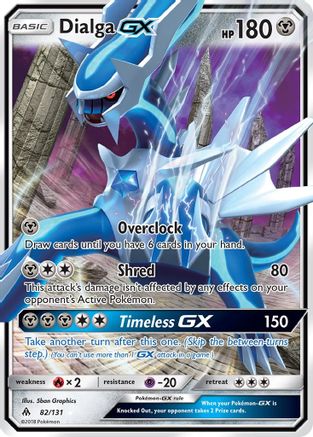 Dialga GX (82/131) [Sun & Moon: Forbidden Light] - Trinity Hobby
