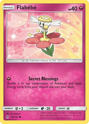 Flabebe (84/131) [Sun & Moon: Forbidden Light] - Trinity Hobby