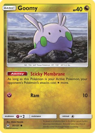 Goomy (91/131) [Sun & Moon: Forbidden Light] - Trinity Hobby