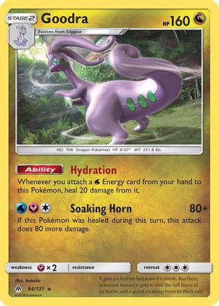 Goodra (94/131) [Sun & Moon: Forbidden Light] - Trinity Hobby