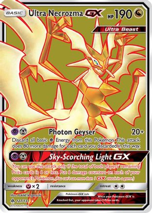 Ultra Necrozma GX (127/131) [Sun & Moon: Forbidden Light] - Trinity Hobby