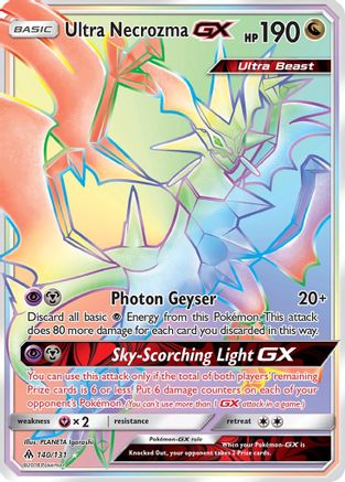 Ultra Necrozma GX (140/131) [Sun & Moon: Forbidden Light] - Trinity Hobby