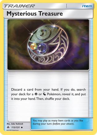 Mysterious Treasure (113/131) [Sun & Moon: Forbidden Light] - Trinity Hobby