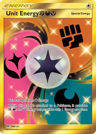 Unit Energy (146/131) (Fighting, Darkness, Fairy) [Sun & Moon: Forbidden Light] - Trinity Hobby