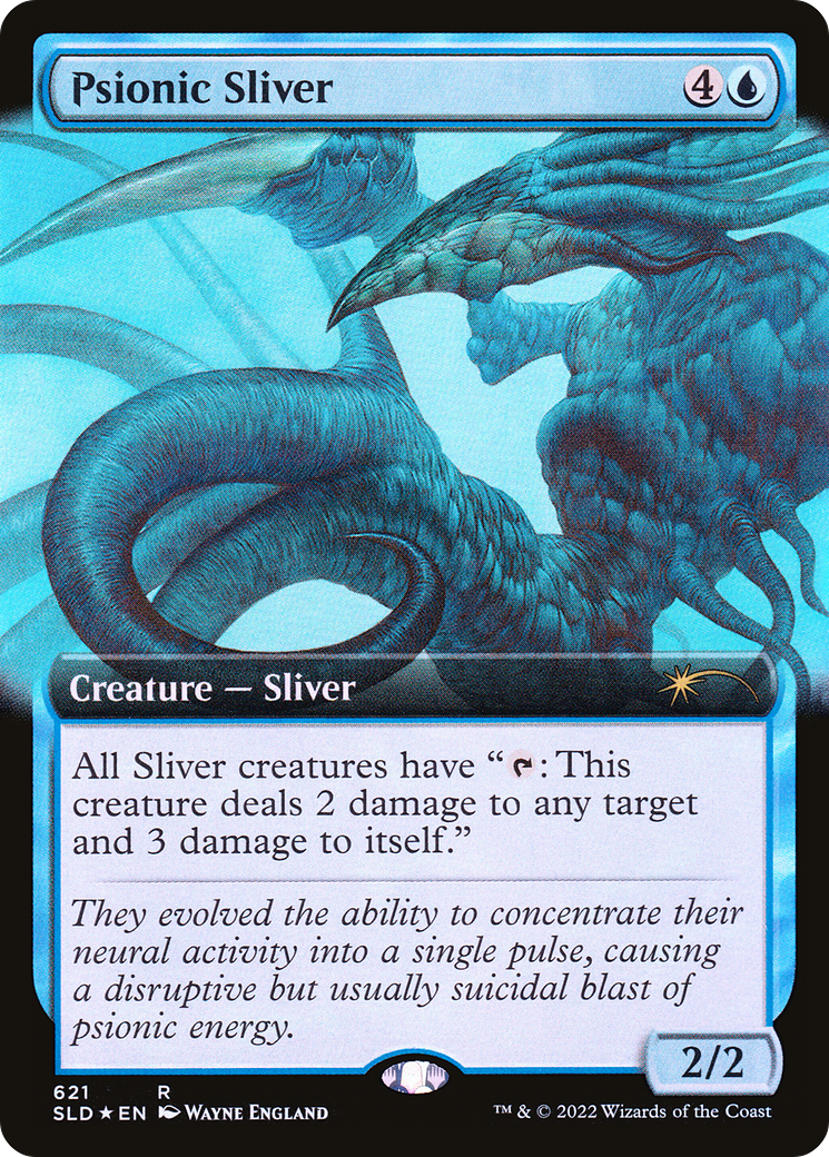 Psionic Sliver (Extended Art) [Secret Lair Drop Promos] - Trinity Hobby