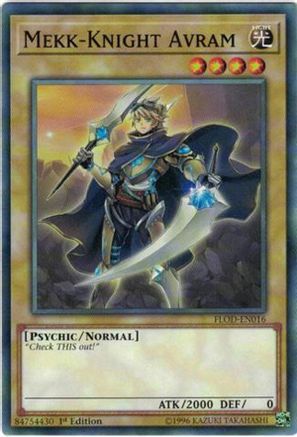 Mekk-Knight Avram [FLOD-EN016] Common - Trinity Hobby