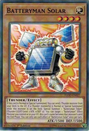 Batteryman Solar [FLOD-EN027] Common - Trinity Hobby