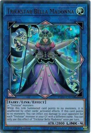 Trickstar Bella Madonna [FLOD-EN038] Ultra Rare - Trinity Hobby