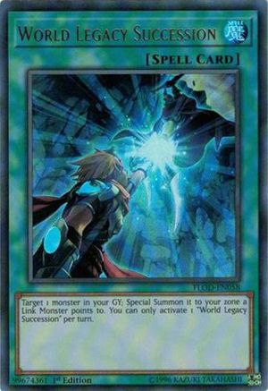 World Legacy Succession [FLOD-EN058] Ultra Rare - Trinity Hobby
