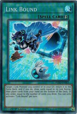Link Bound [FLOD-EN063] Super Rare - Trinity Hobby