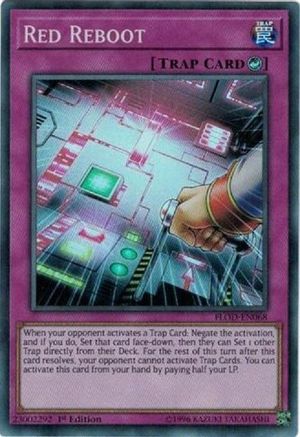 Red Reboot [FLOD-EN068] Super Rare - Trinity Hobby