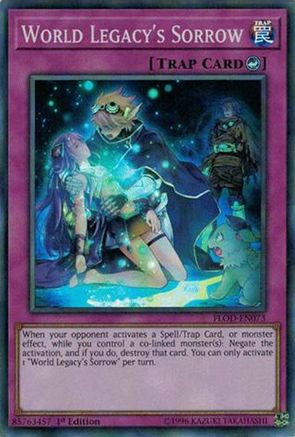 World Legacy's Sorrow [FLOD-EN073] Super Rare - Trinity Hobby