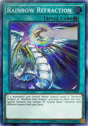 Rainbow Refraction [FLOD-EN098] Super Rare - Trinity Hobby