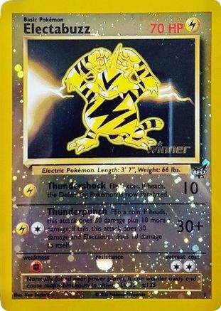 Electabuzz (1) (Winner) [Best of Promos] - Trinity Hobby