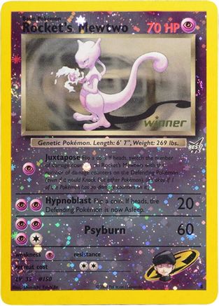 Rocket's Mewtwo (8) (Winner) [Best of Promos] - Trinity Hobby