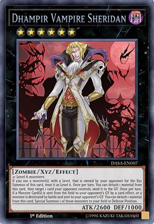 Dhampir Vampire Sheridan [DASA-EN007] Secret Rare - Trinity Hobby