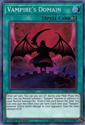 Vampire's Domain [DASA-EN009] Secret Rare - Trinity Hobby